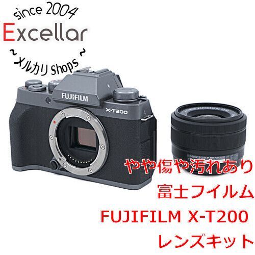 bn:13] FUJIFILM X-T200 レンズキット [ダークシルバー] library