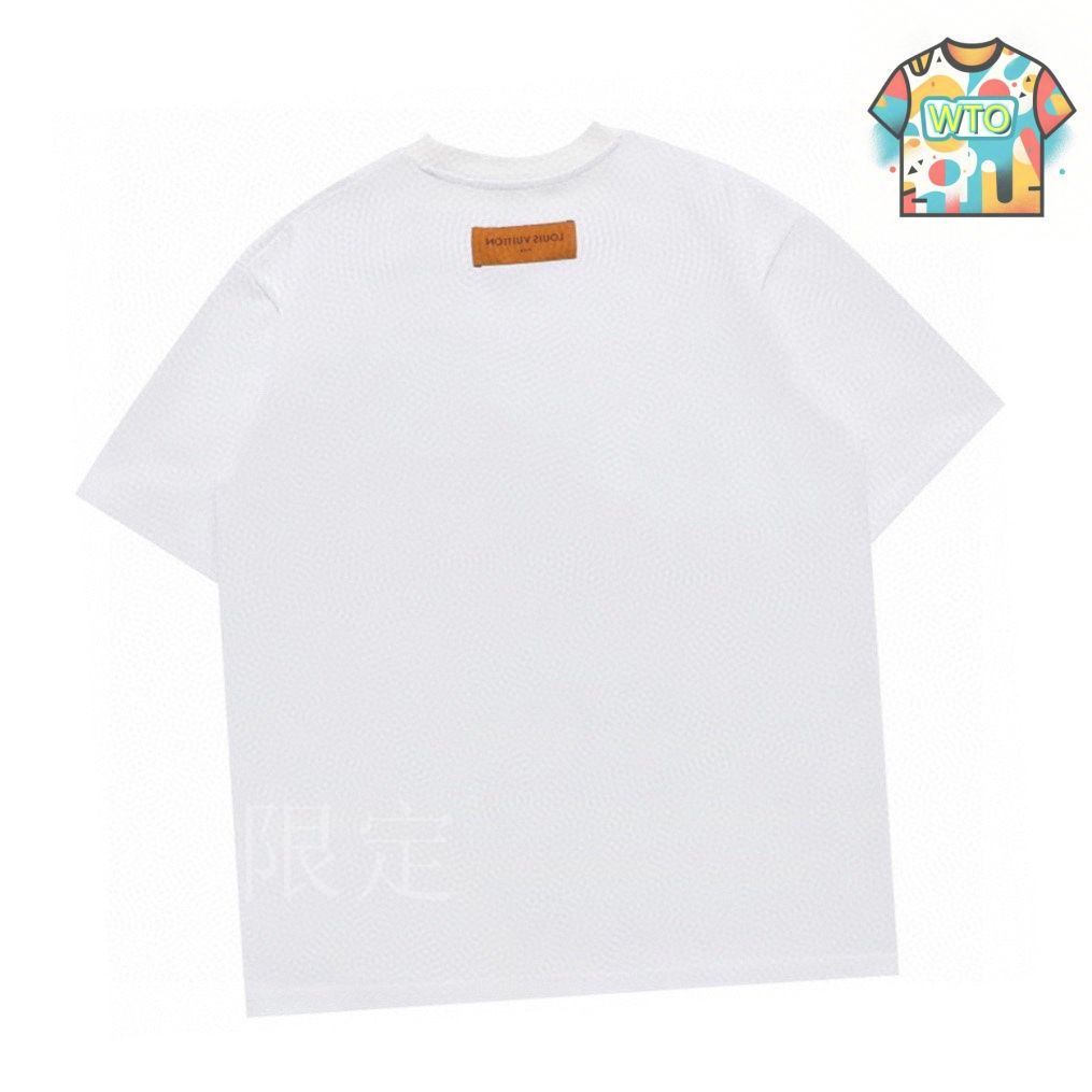 【胸元のポケットが可愛い♡】Louis Vuitton★Tシャツ Lサイズ】ルイヴィトン Tシャツ モノグラム 胸ポケット ホワイト