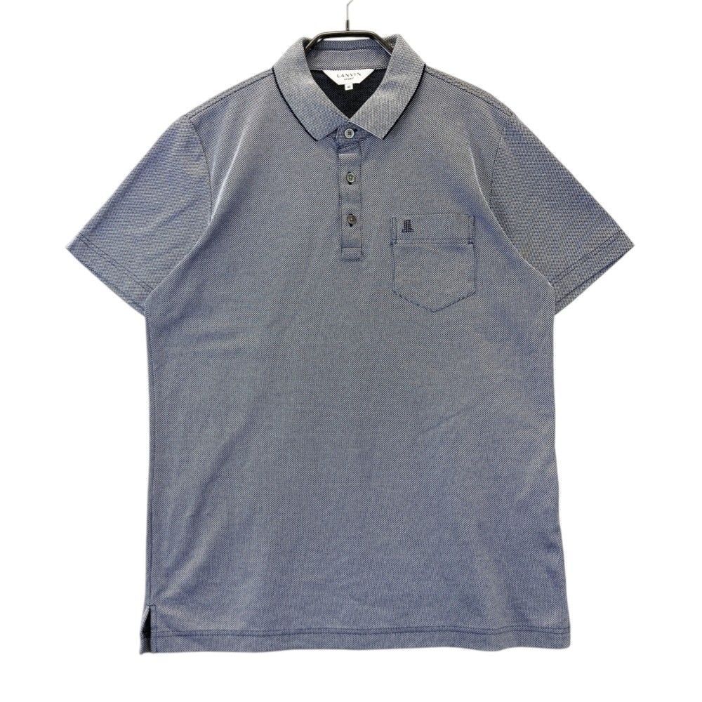 サイズ：40 LANVIN SPORT ランバン スポール 半袖ポロシャツ ネイビー