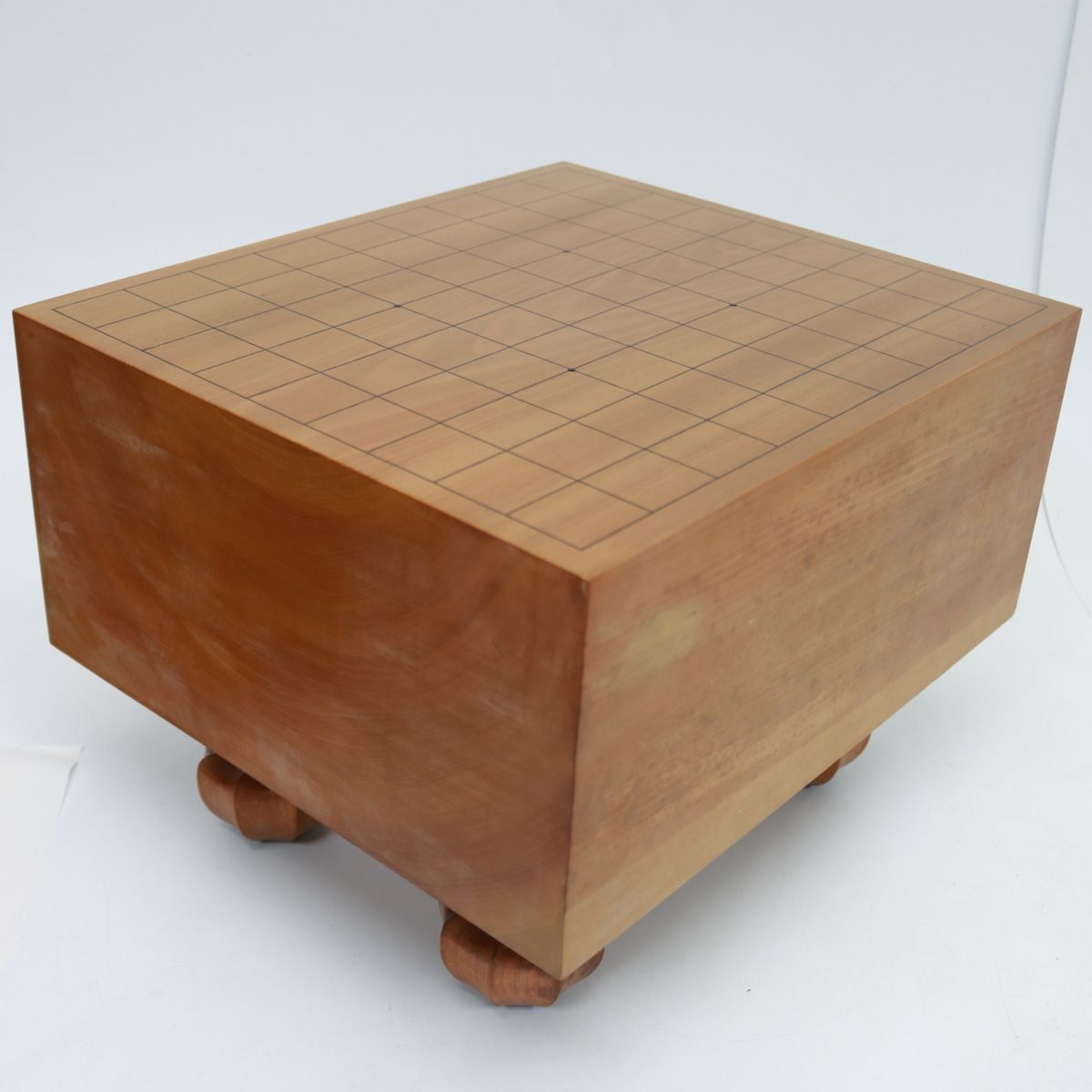 308) 【超貴重】 将棋盤 中原誠 名人 サイン入り 無心 国産桂材 厚さ6