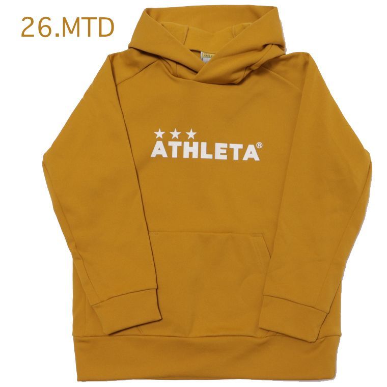 【お買い得】 ATHLETA アスレタ 03403J Jrスウェットパーカー プルオーバーパーカー スウェット パーカー 裏起毛 保温性 ジュニアサイズ
