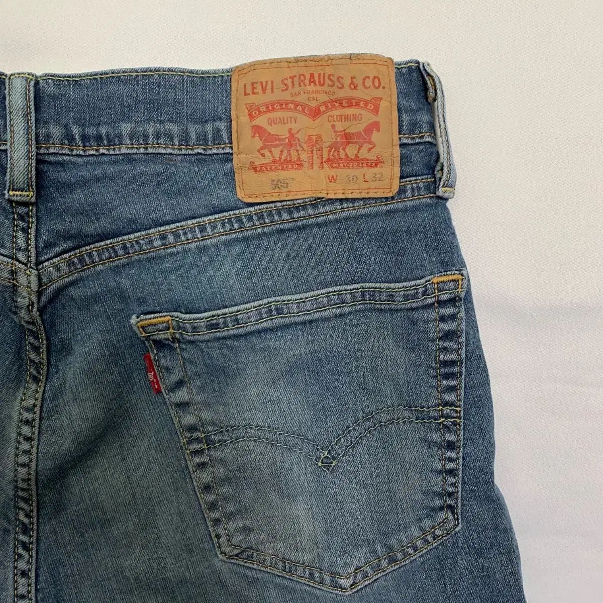 【雷市場（ポンジャン）商品韓国直送】 30 LEVI'S(リーバイス) 505 レギュラーフィット デニムパンツ 1416