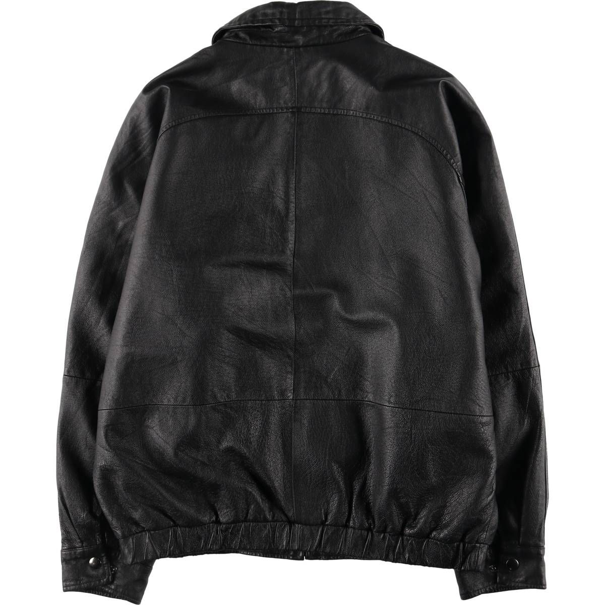 セントジョンズベイ　スタンドカラーレザースイングトップ ( XL) New Arrival 】 - St. John's Bay Stand Collar Leather Jacket