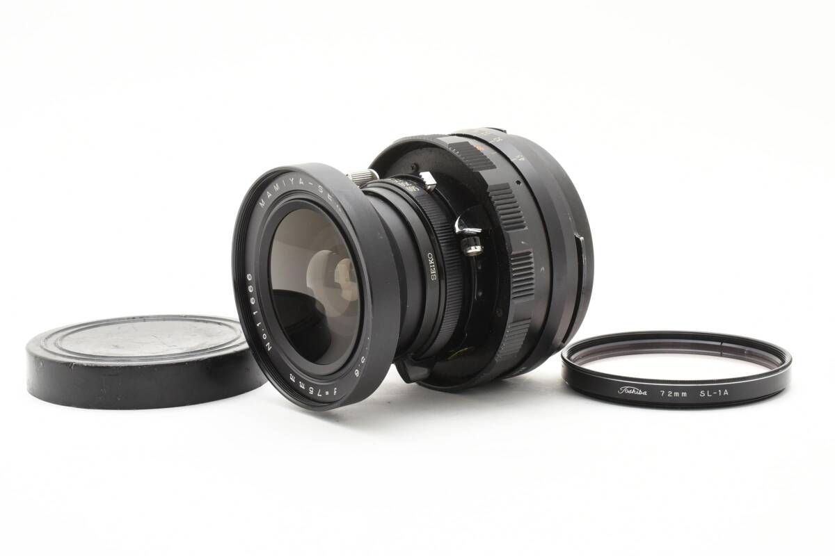 ☆良品☆ マミヤ MAMIYA SEKOR P 75mm F5.6 #1971A71 - メルカリ