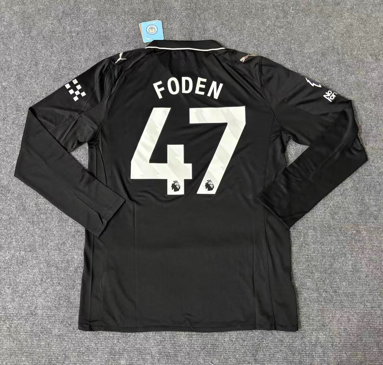 25/26 マンチェスター・シティ アウェイ #47 フォーデン 長袖 25/26 マンチェスター・シティ アウェイ #47 フォーデン 長袖