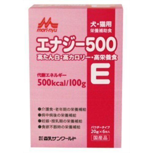 まとめ買い 森乳サンワールド ワンラック エナジー500 20g×6包 ×3