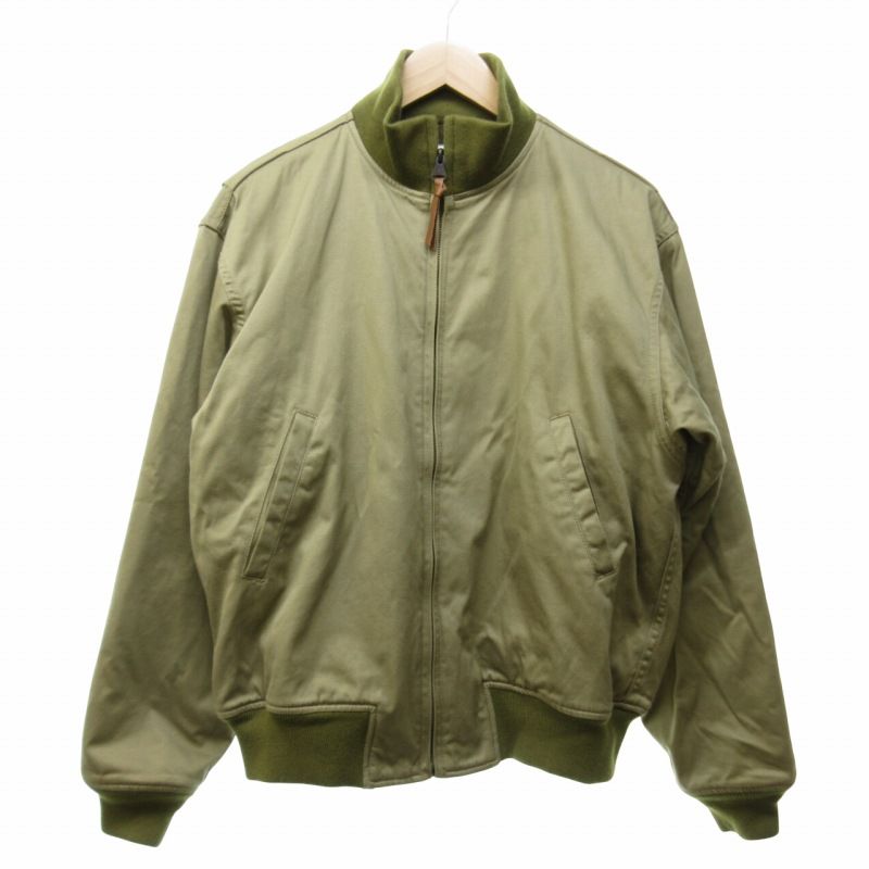 雰囲気抜群】HOUSTON タンカースジャケット カーキ 38 楽天市場