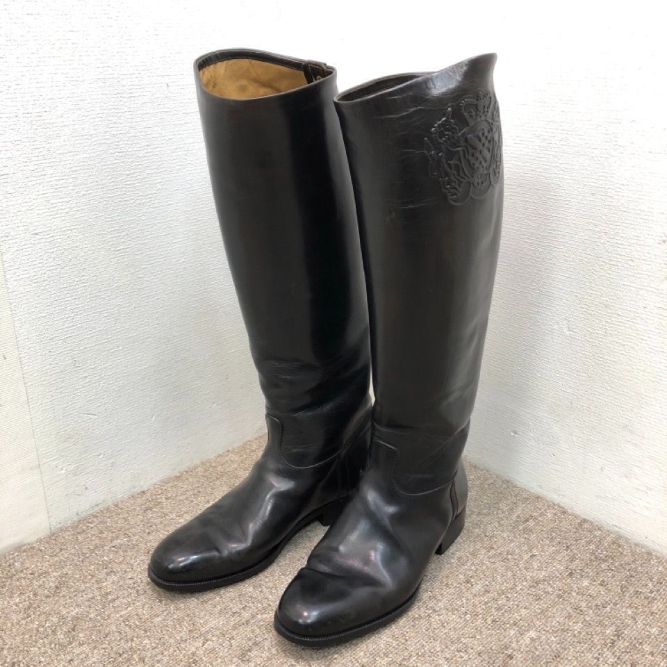 アルベルトファッシャーニ 35 23 レザー ロング ブーツ ジョッキー 乗馬 ALBERTO FASCIANI アルベルトファッシャーニ レザーブーツ ロング