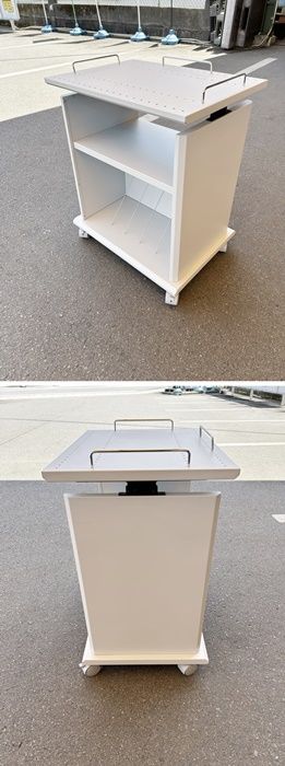 一部地域 サンワサプライ プロジェクター台 スチール プリンター台 高さ調節 F-NA-814-0819A