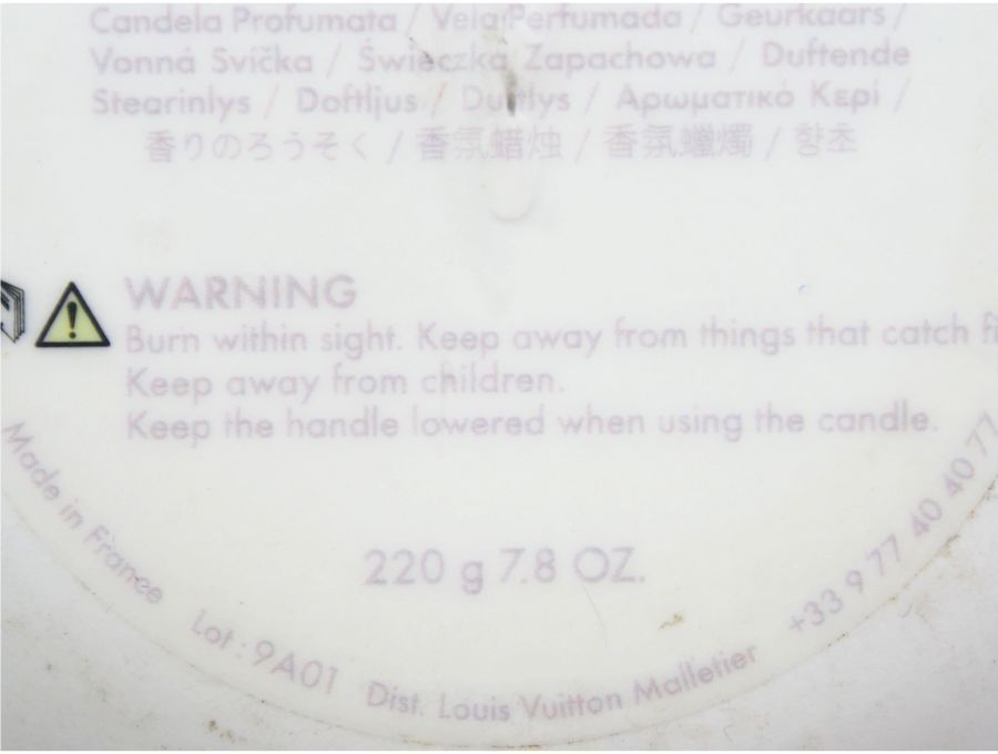 ルイヴィトン アロマキャンドル
