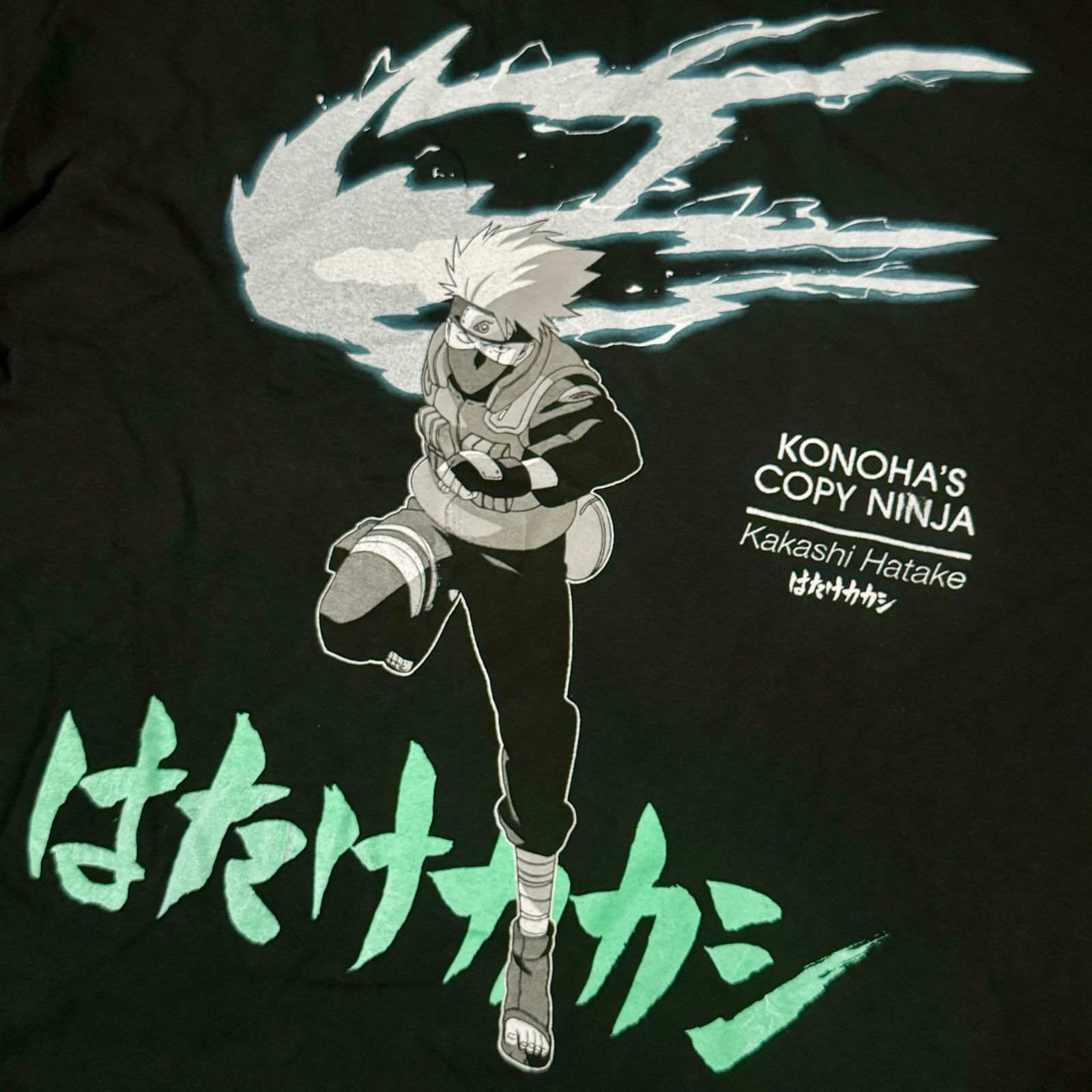 USED/古着》00s NARUTO ナルト はたけカカシ アニメ Tシャツ（Lサイズ 