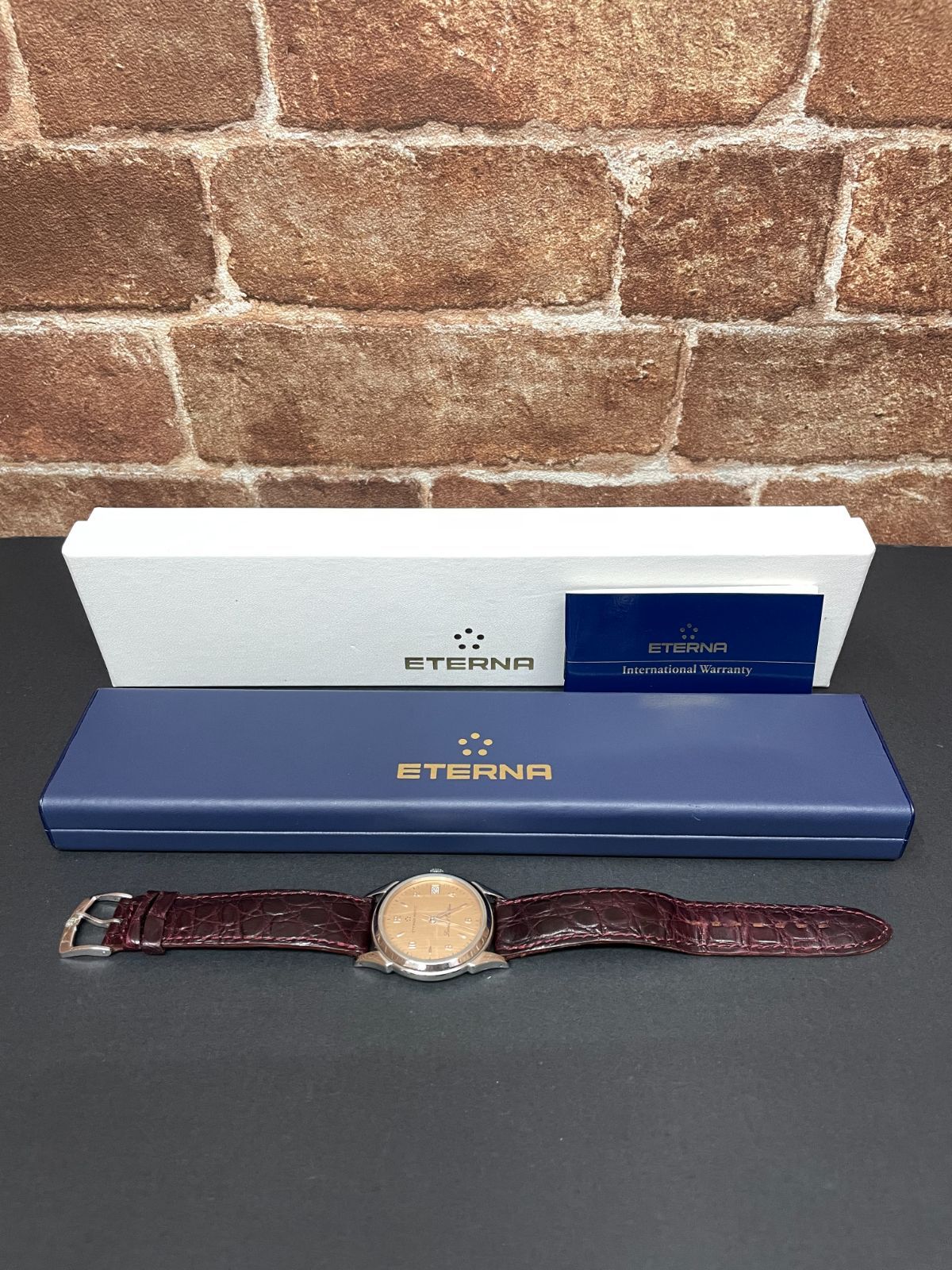 ETERNA エテルナ エテルナマティック リミテッド エディション ETERNA・MATIC Limited Edition 自動巻き 限定モデル 8400.41 デイト スイス製 時計