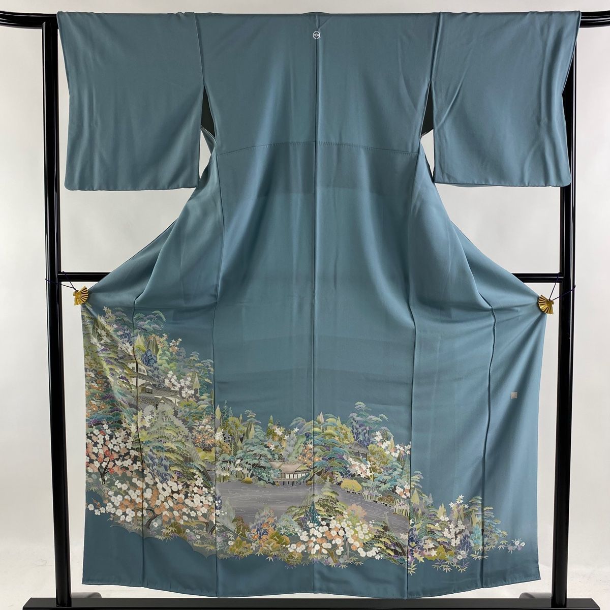 特別セール品】 袷 M 裄丈65cm 身丈156cm 色留袖 落款 【中古】 一つ紋