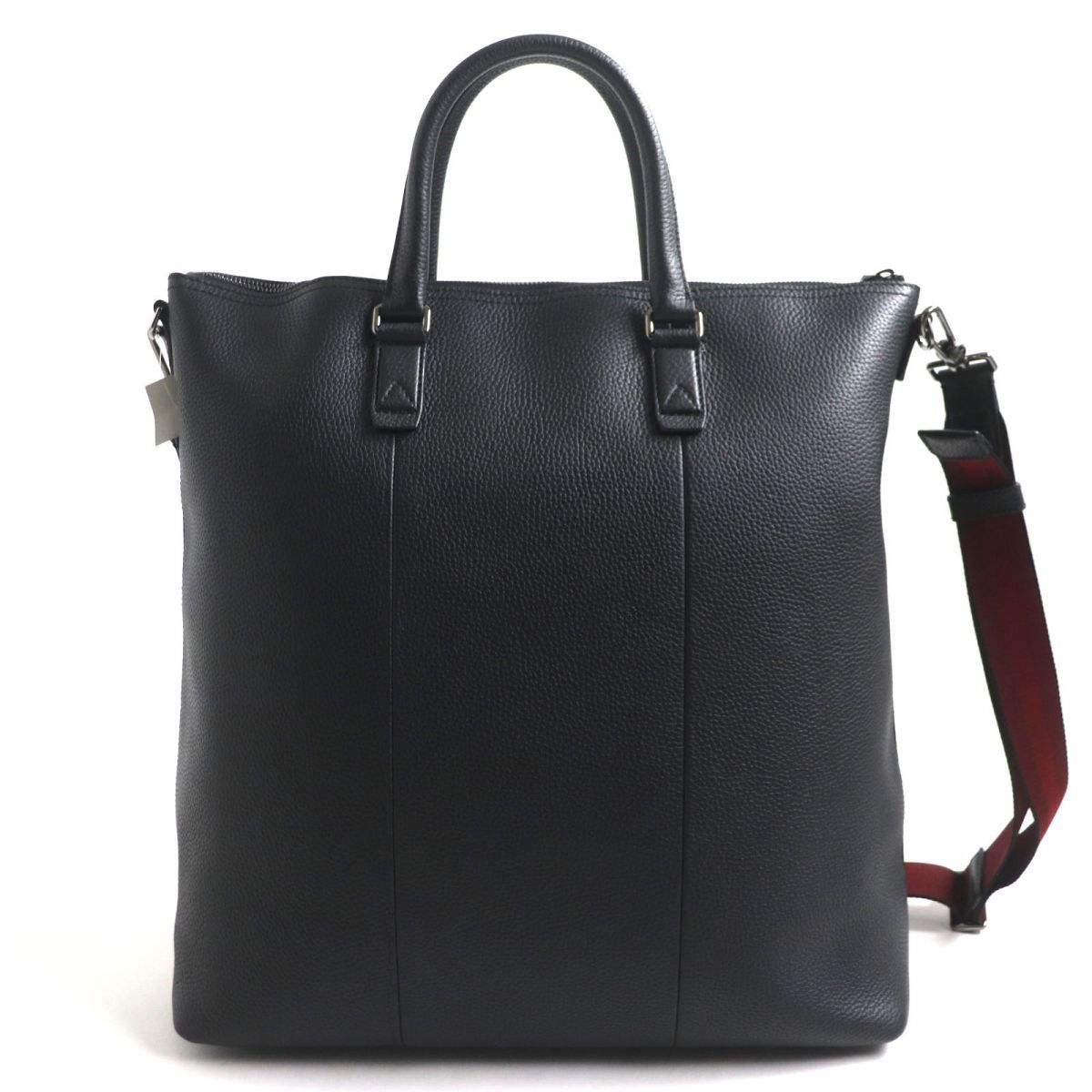 未使用品▽BALLY バリー BICKIE エンボスデザイン 2WAY グレインレザー 