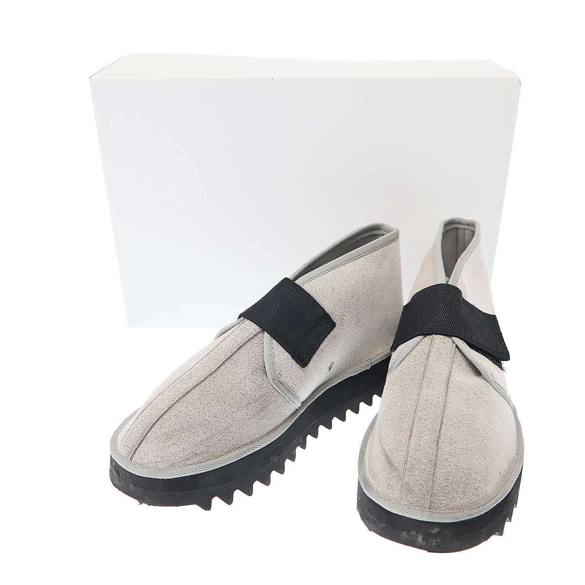 【美品】HYKE×MARBOTハイク マルボー シャークソールシューズ ハイク×マルボー HYKE Marbot スウェードベルトシューズ スリッポン