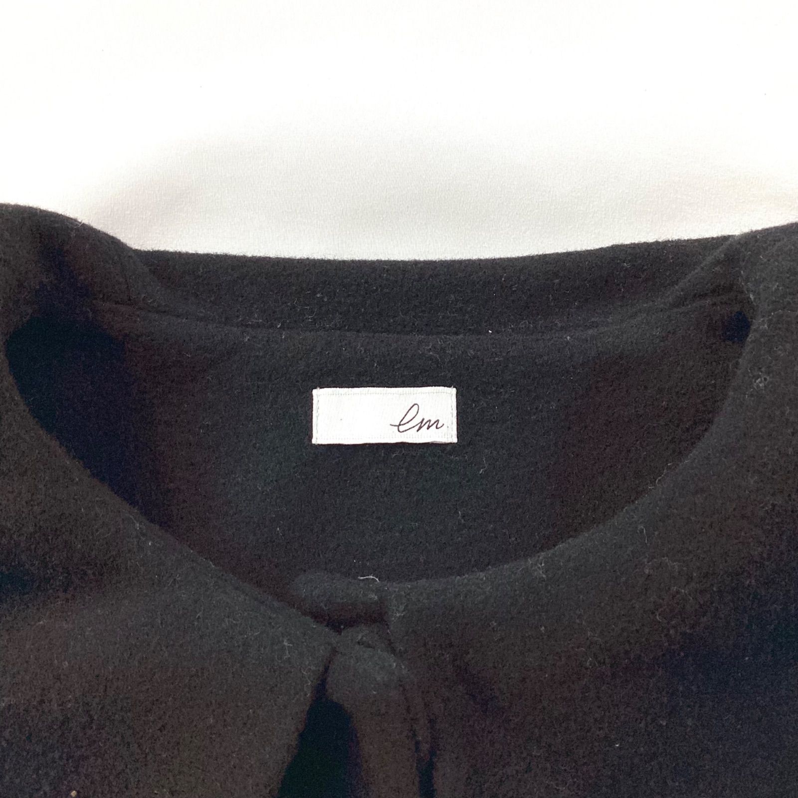 極美品＊MARW UNITED ARROWS ポンチョコート 黒 ブラック