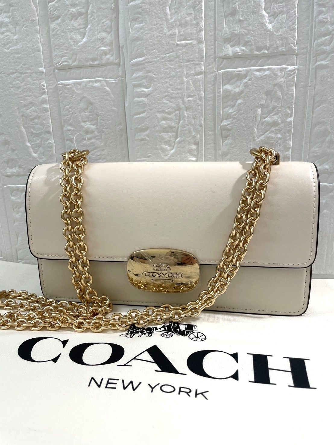COACH - 【本物保証】 超美品 コーチ COACH ロゴ チェーン