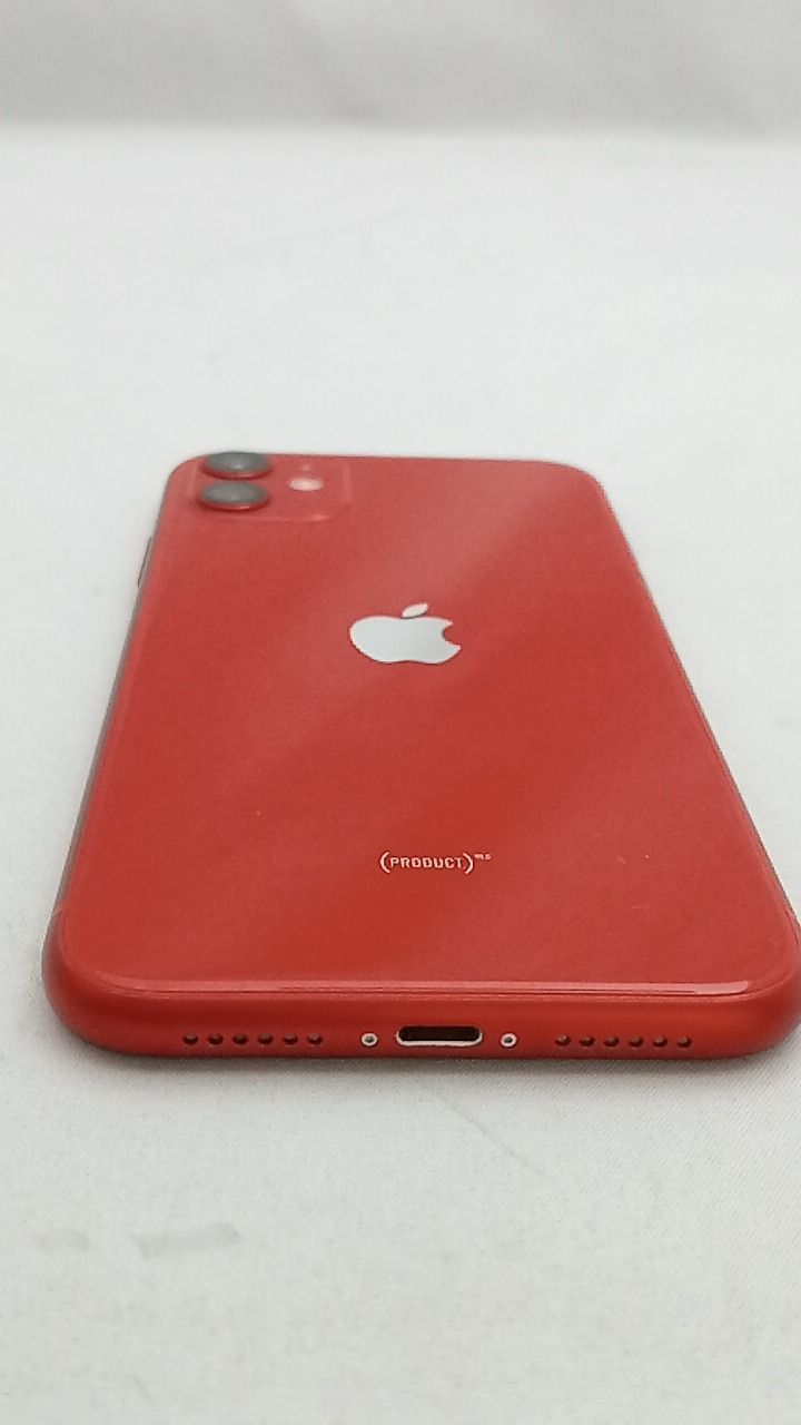 動作確認済！ iPhone11 A2221 64GB 本体 レッド SIMフリー 254094059