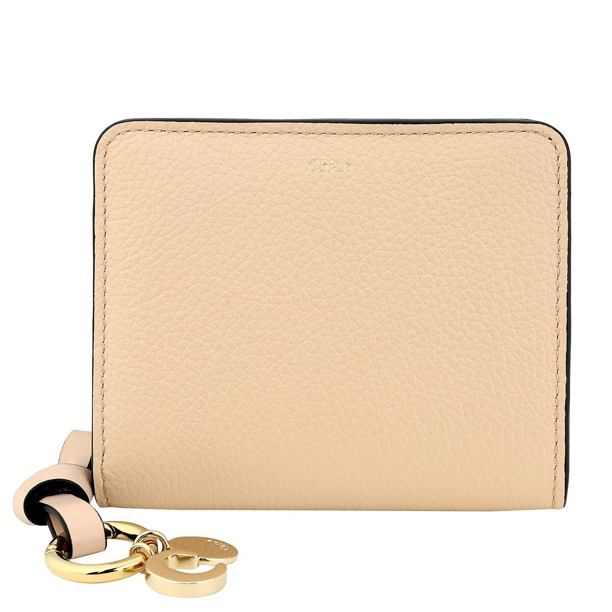 新品 クロエ Chloe 2つ折り財布 アルファベット セメントピンク 新品 クロエ Chloe 2つ折り財布 アルファベット セメントピンク