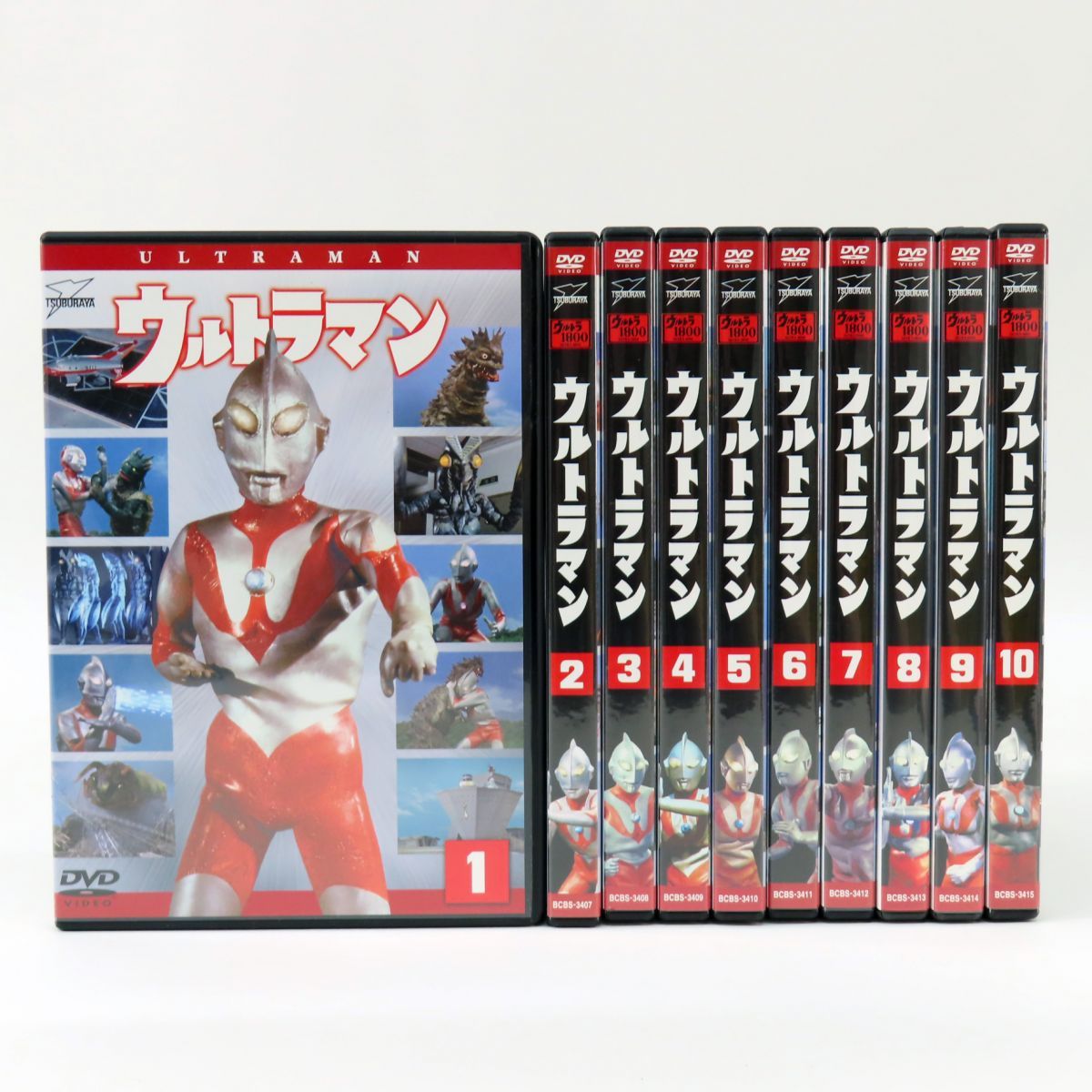 DVD ウルトラマン Vol.1〜Vol.10 セット ※中古 - メルカリ