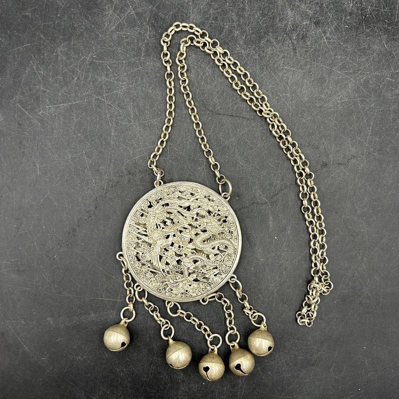 銅 細工 龍鳳平安錠 美術品 装飾品 工芸品 置物 - メルカリ