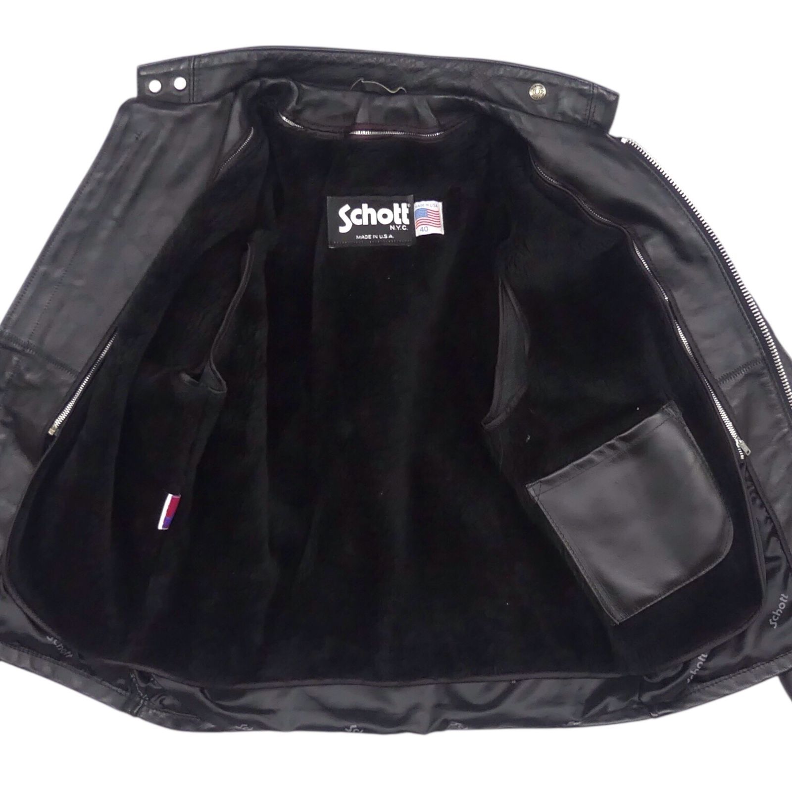 超希少✨【米国製】schott シングルライダース 40サイズ 141 楽天市場】ショット SCHOTT 141 シングルライダース ブラック