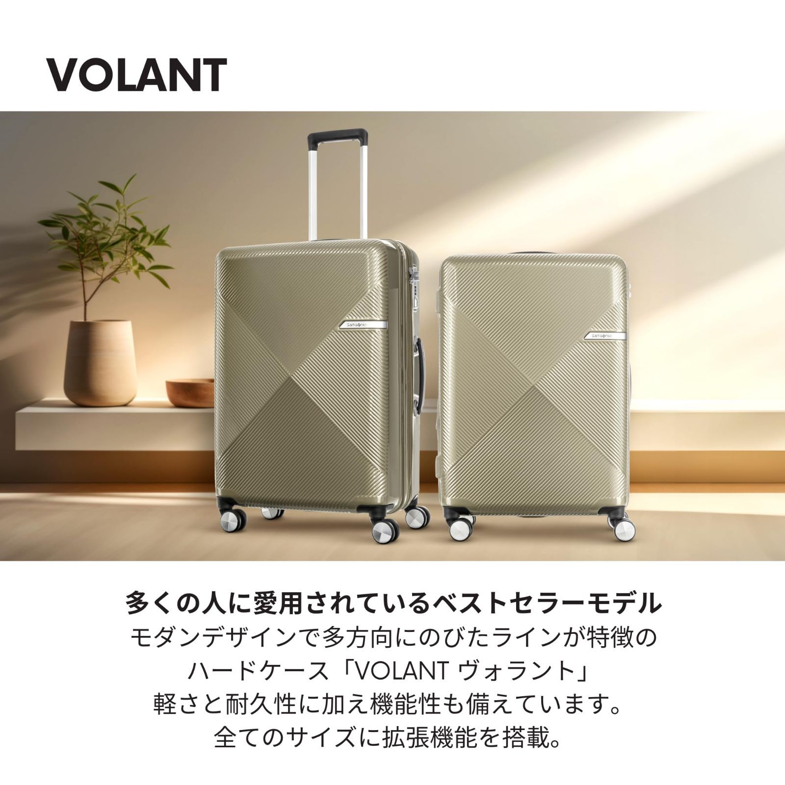 機内持込可 容量拡張機能