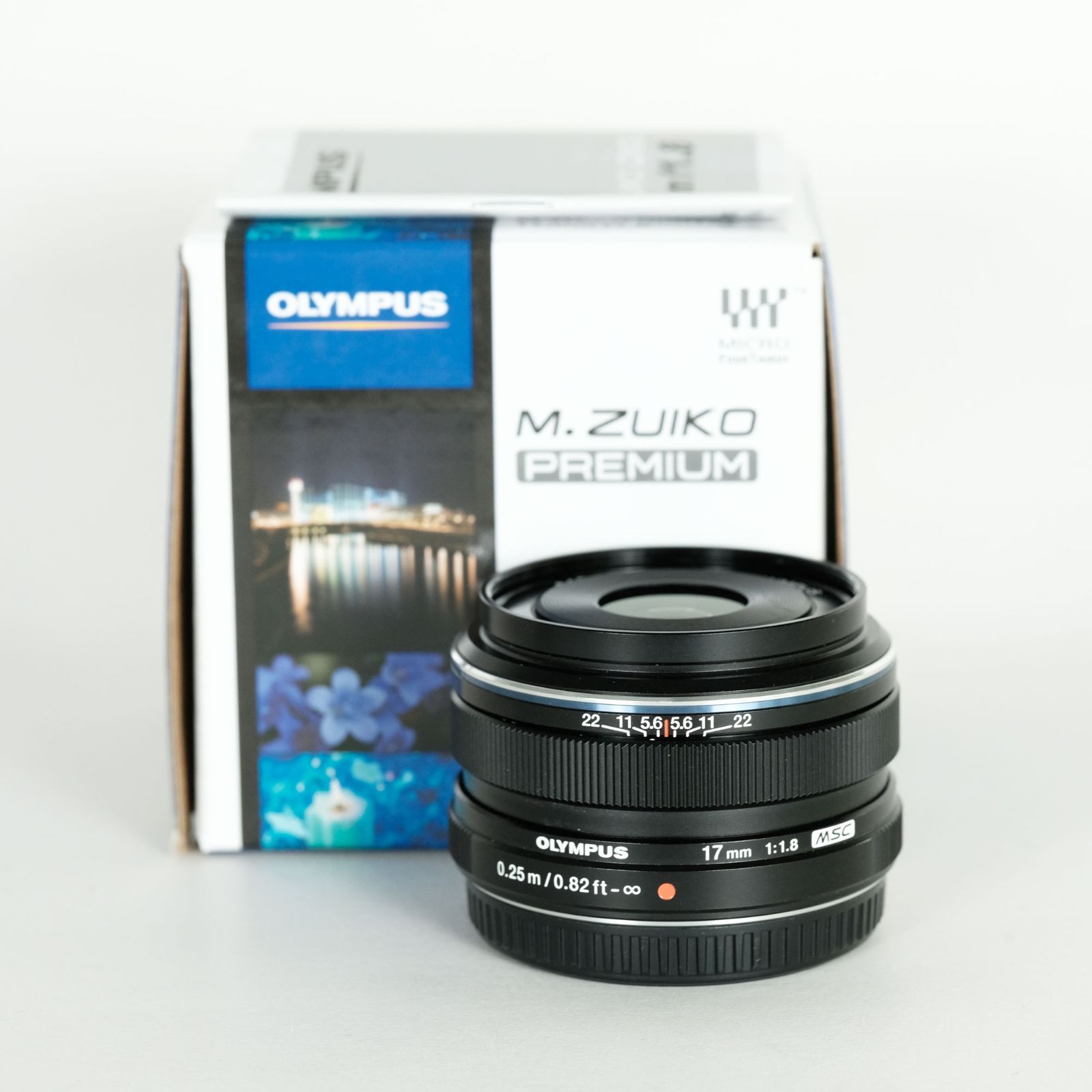 OLYMPUS M.ZUIKO DIGITAL 17mm F1.8 ブラック | マイクロフォーサーズマウント