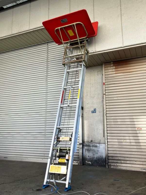 トーヨーコーケン マイティスライダー JS-480F 《JS型 荷揚機》 TKK⁄トーヨーコーケン 4.8m マイティスライダー 荷揚げ機 JS-480F 電動