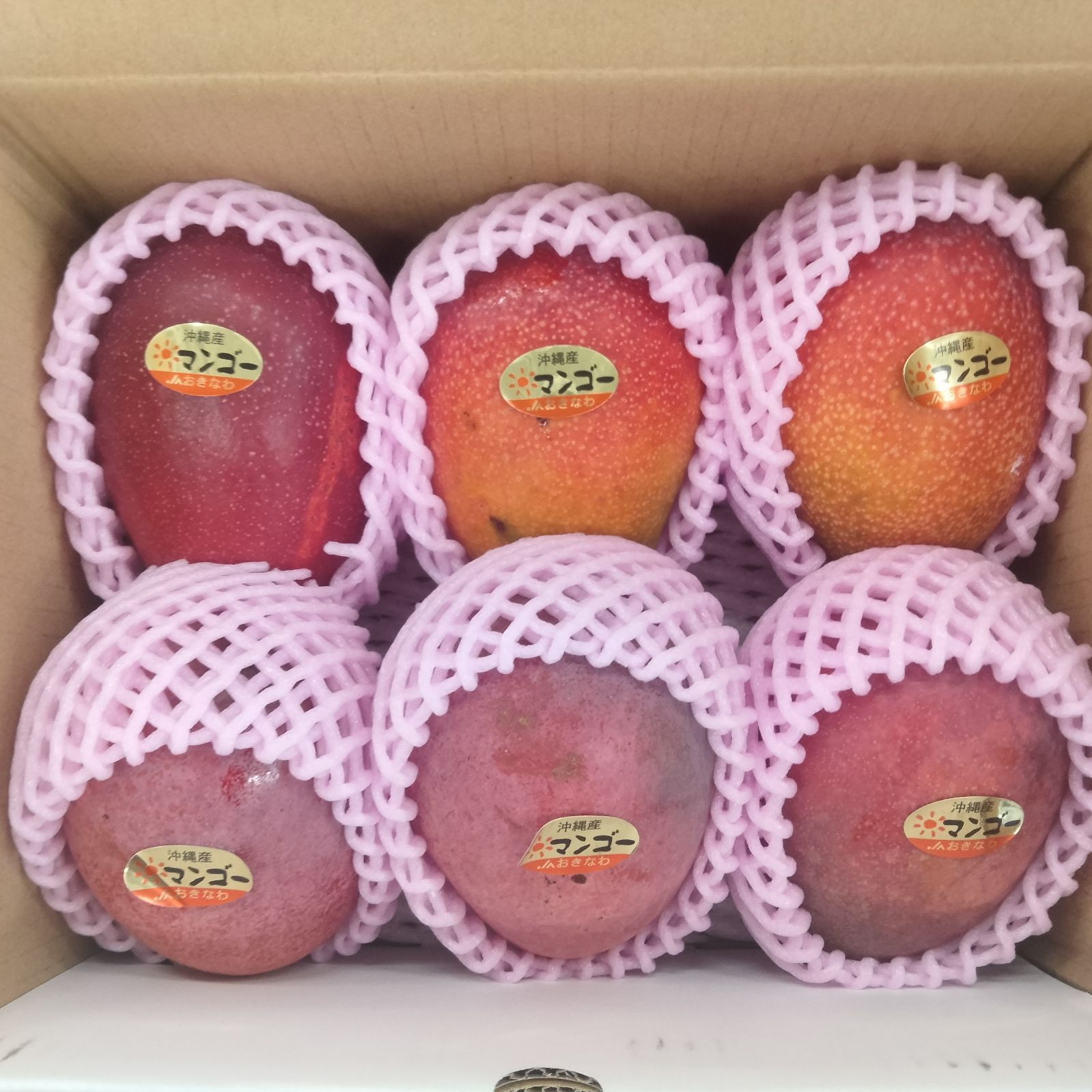 JAおきなわ 共撰マンゴー 3kg ご家庭用 白箱 - メルカリ