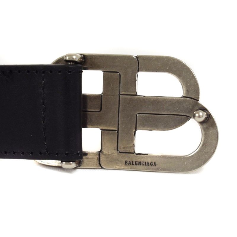 バレンシアガ BALENCIAGA 24SS BB Signature Logo Belt BB