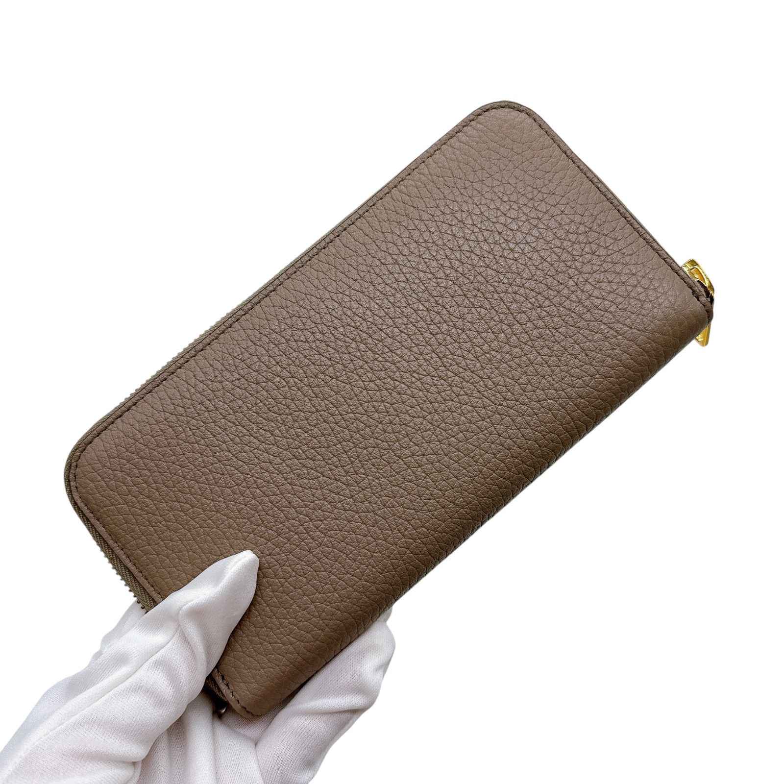 美品】TOM FORD トムフォード 長財布 ラウンドファスナー TFロゴ金具