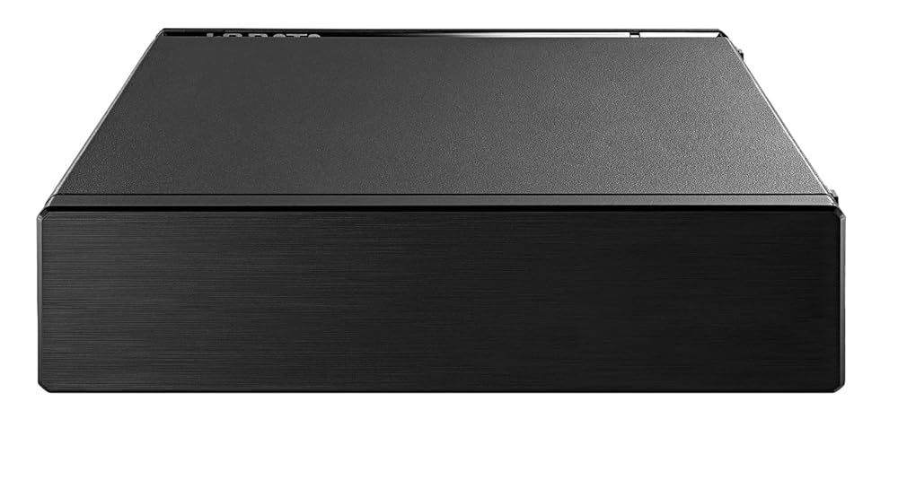 HDD-UT1K ブラック テレビ録画-パソコン両対応 外付けハードディスク 1TB