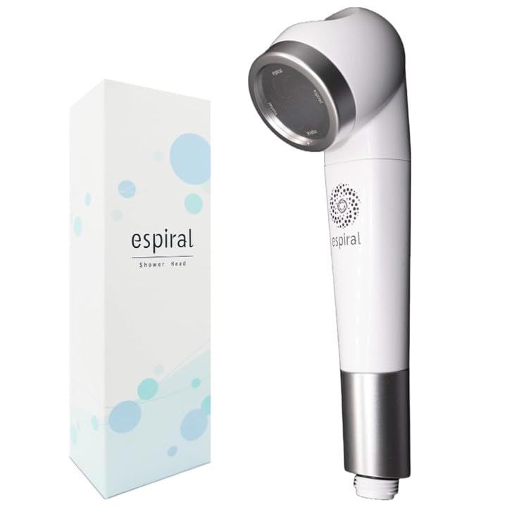 espiral エスパイラル シャワーヘッド ナノバブル 純日本製 塩素除去 節水 マイクロナノバブル ウルトラファインバブル バブルバス 本体