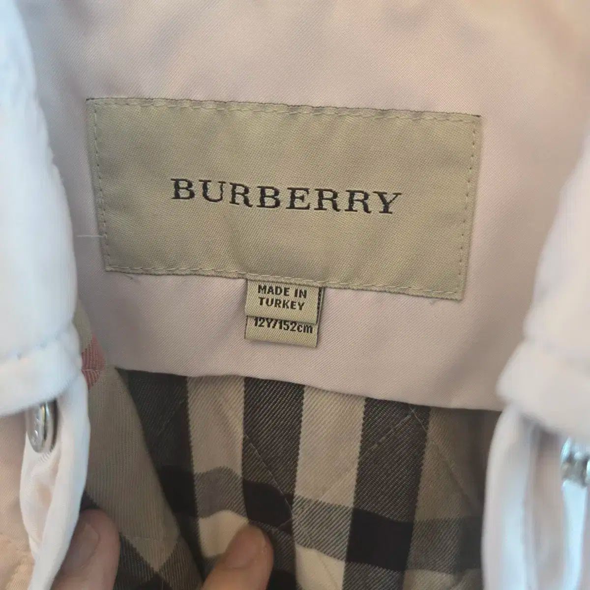 BURBERRY バーバリー 女児 キルティング ジャケット ヨンパンク 12y