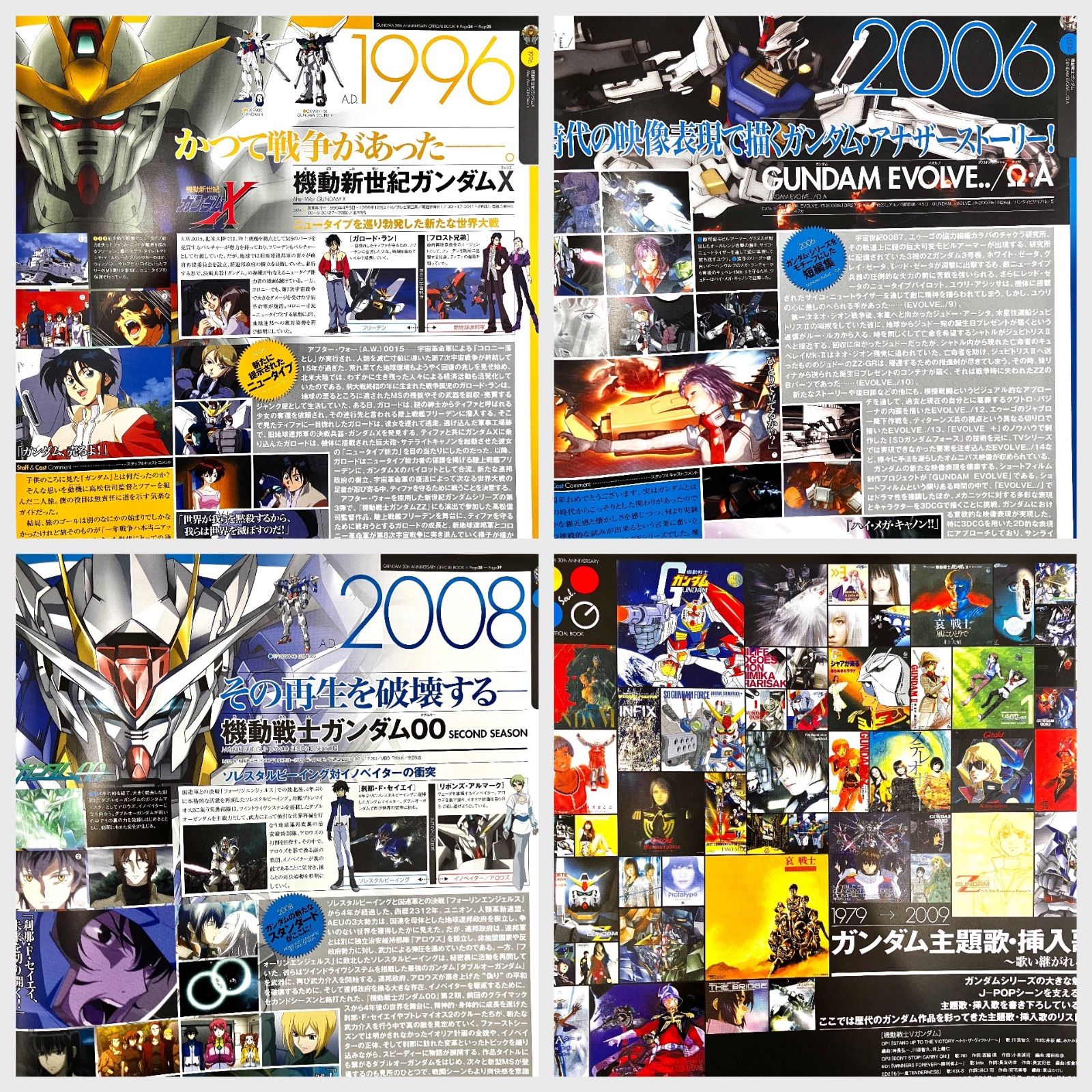 必見　ガンダム30周年アニバーサリー レア本 自宅保管 ファン必見！ ⭐️ガンダムファンにこの一冊！】ガンダム 30周年