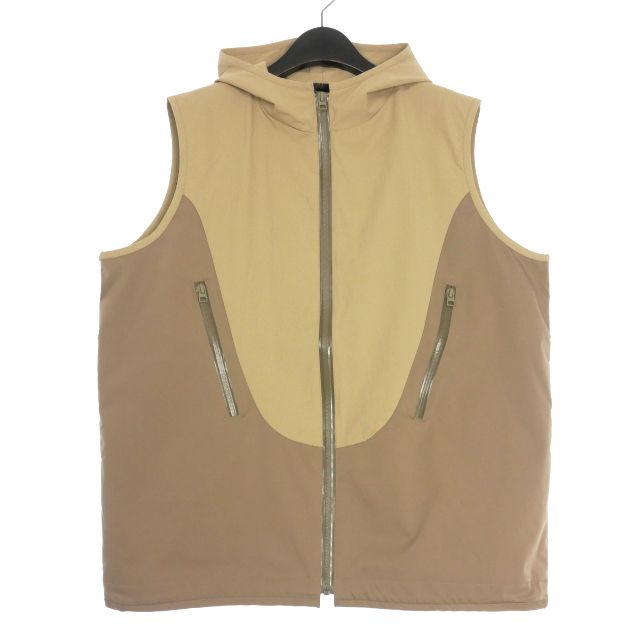 ジエダ Jieda OL 24AW FOODE VEST フードベスト ジレ 2 サンド OL-JK09