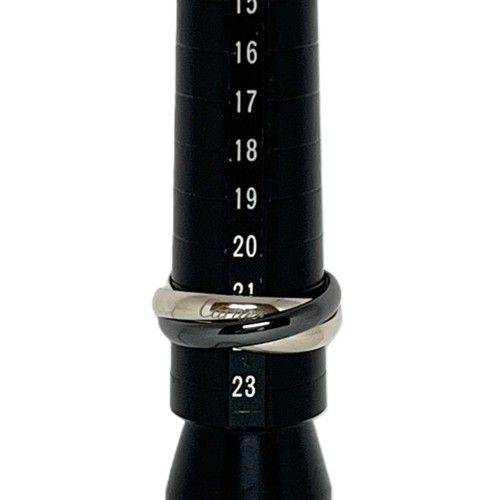 CARTIER カルティエ トリニティ リング MM B4095662 750WG セラミック