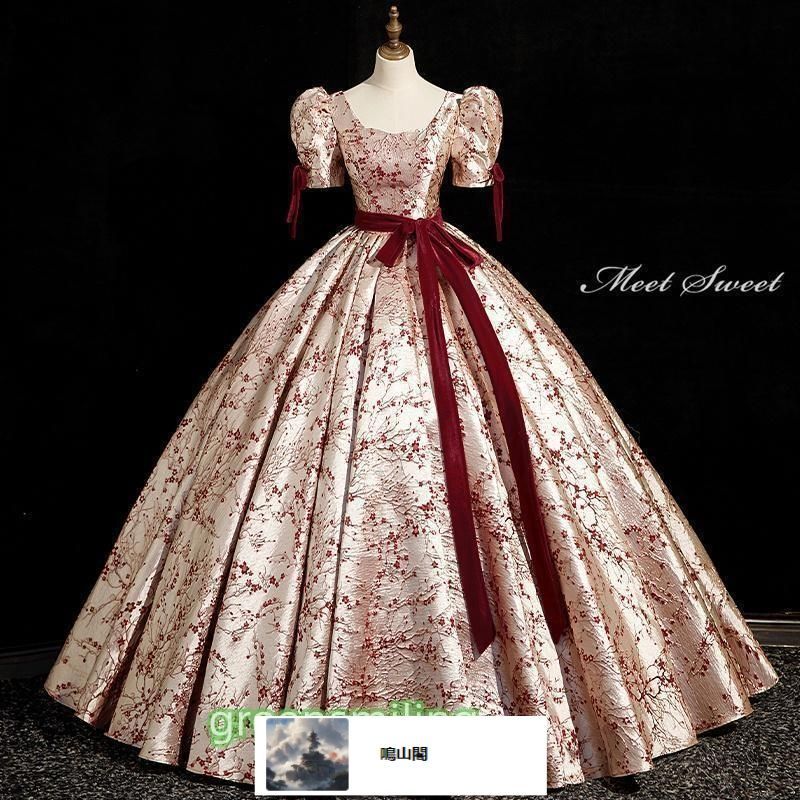 カラードレス★演奏会用★ロングドレス★ウェディングドレス★結婚式★ワンピース★二次会ドレス★パーティードレス★パニエ付き カラードレス ステージ 衣装 演奏会用ドレス ロングドレス 上品