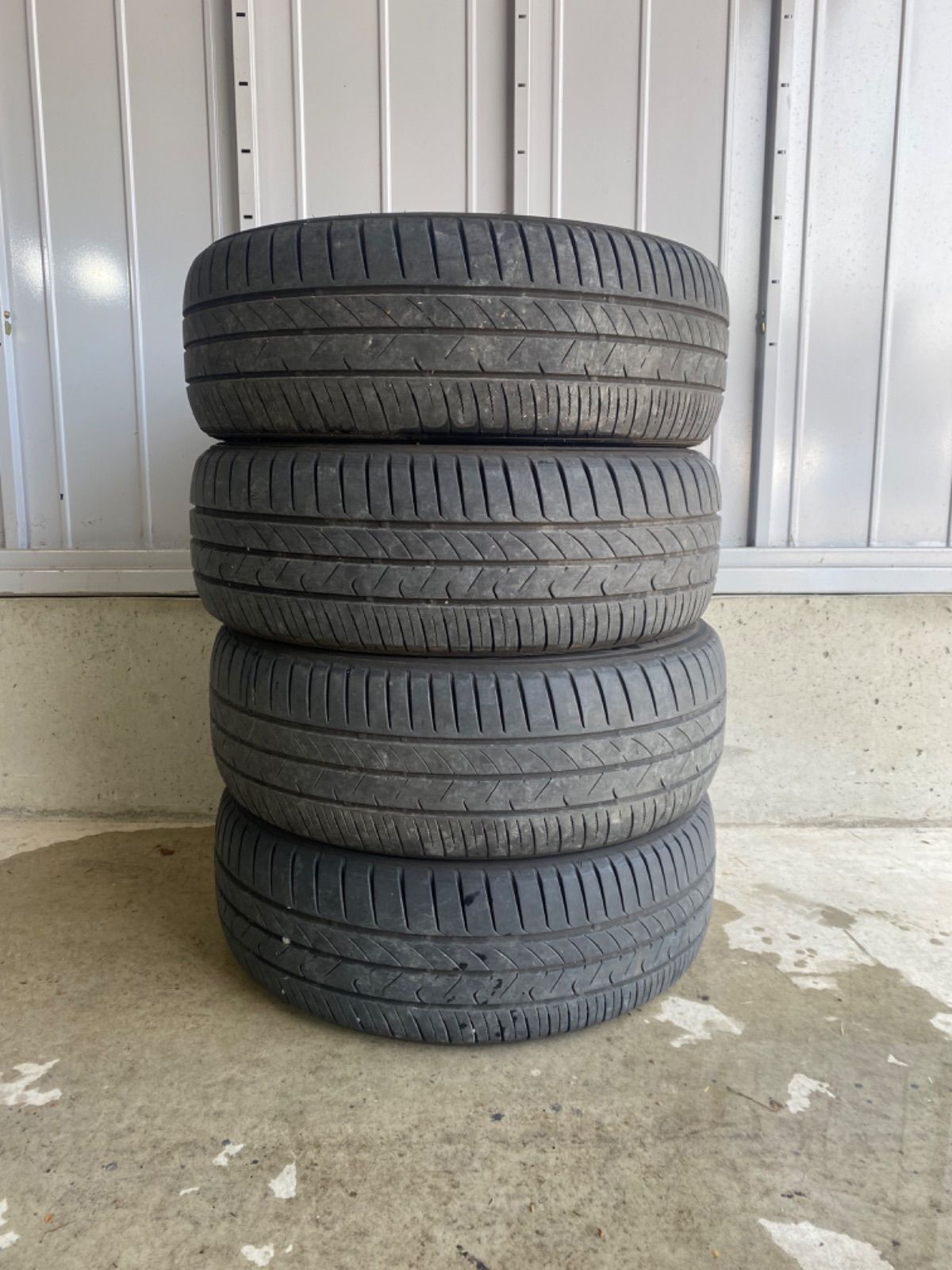 送料込 中古 トーヨータイヤ TRANPATH MP7 205 55 17 4本 - メルカリ