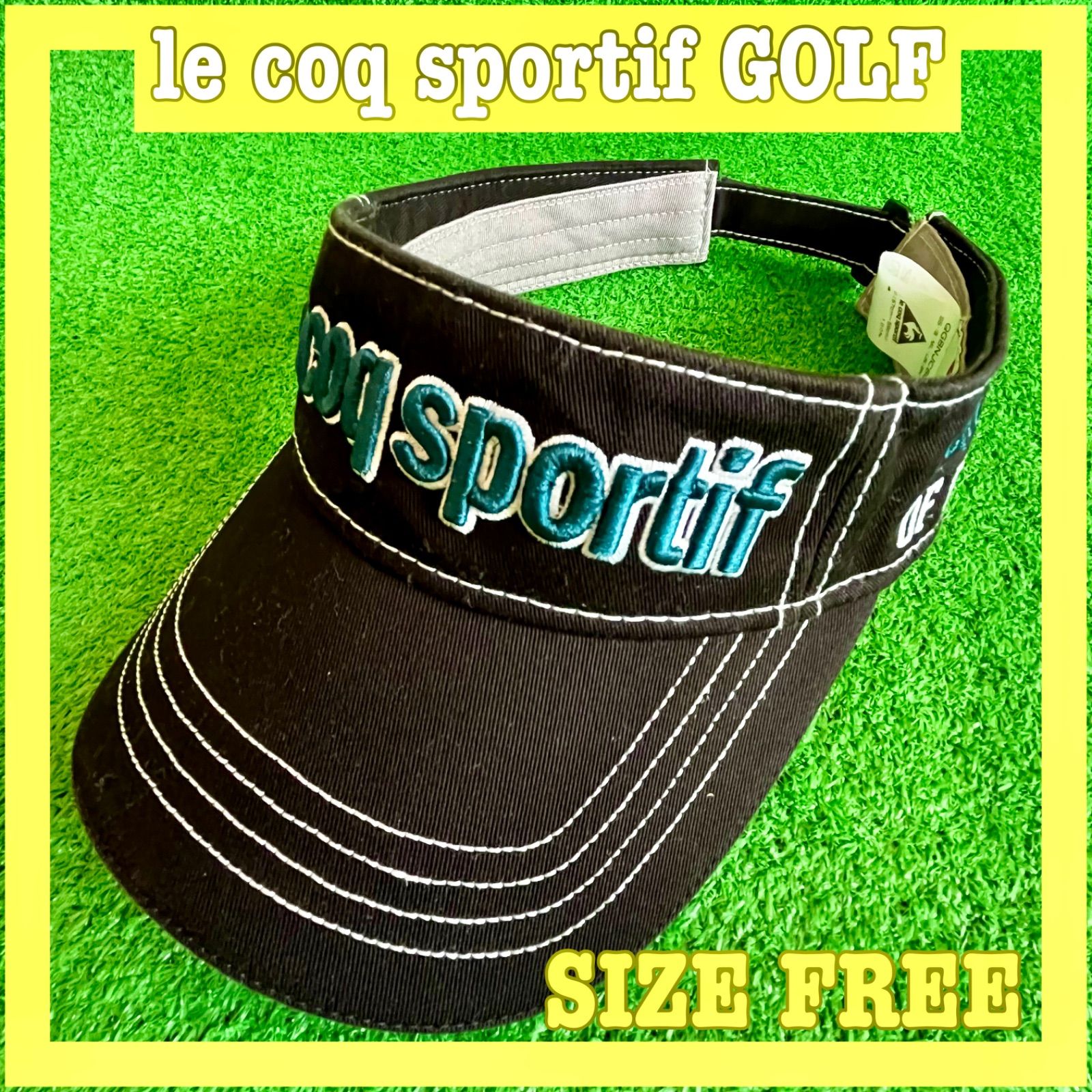 le coq sportif GOLF ルコックスポルティフゴルフ ロゴ刺繍 コットン