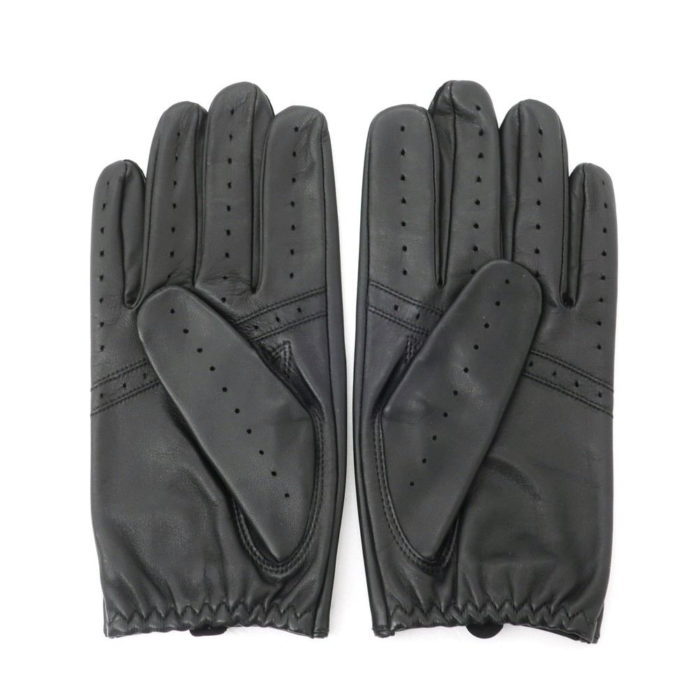 中古】デンツ DENTS レザー ドライビンググローブ 手袋 ブラック