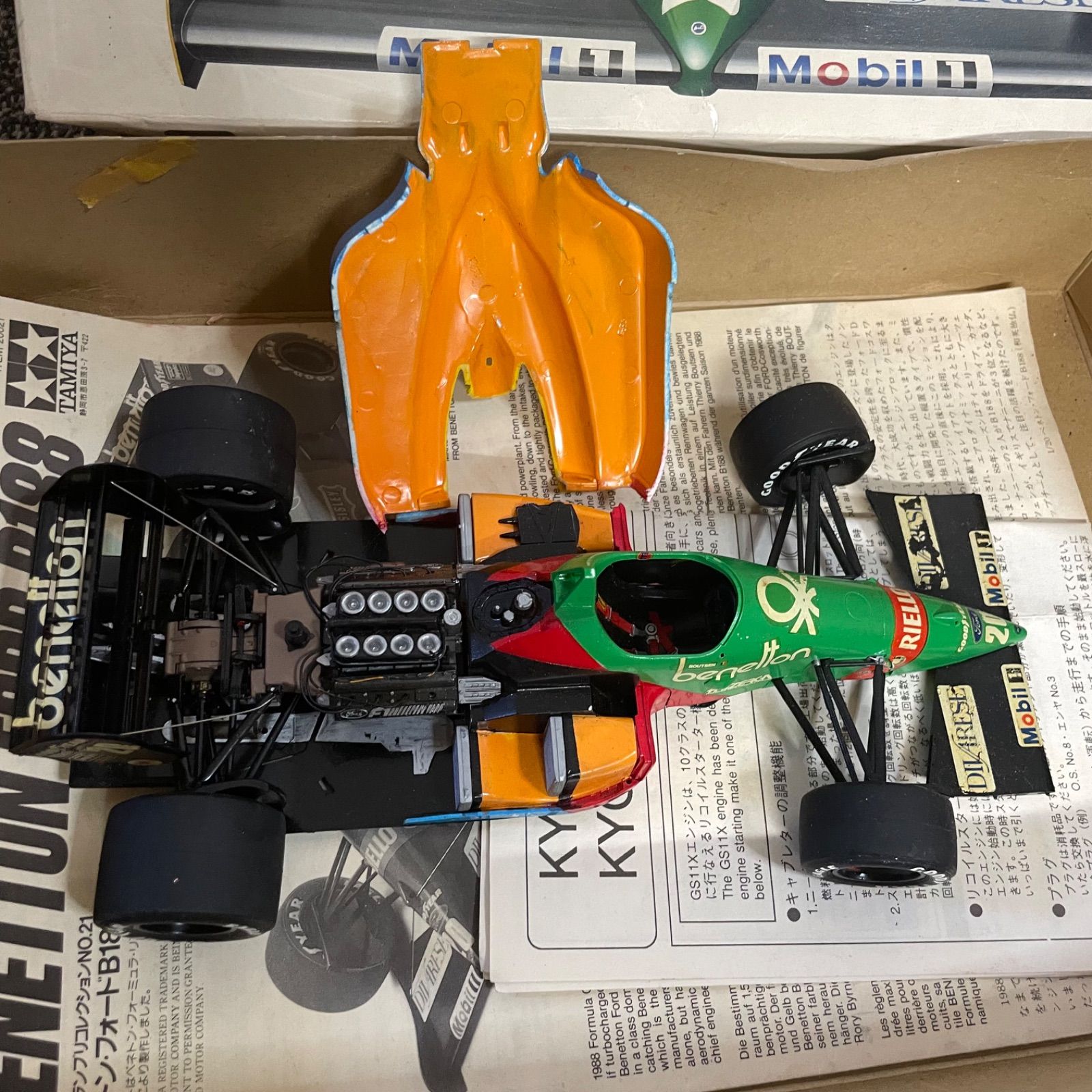 タミヤプラモデル　F1ベネトン バンダイプラモデル　3種セット タミヤプラモデル F1ベネトン バンダイプラモデル 3種セット