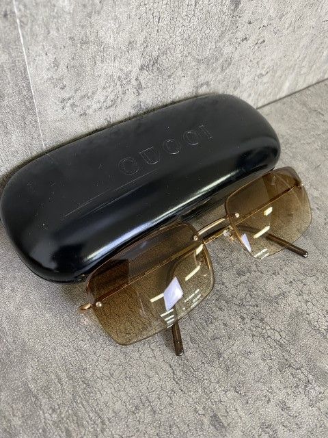 ｲﾀﾘｱ製 GUCCI ｸﾞｯﾁ ｻﾝｸﾞﾗｽ ｽｸｴｱ GG1653 ﾌﾞﾗｳﾝ 33893302