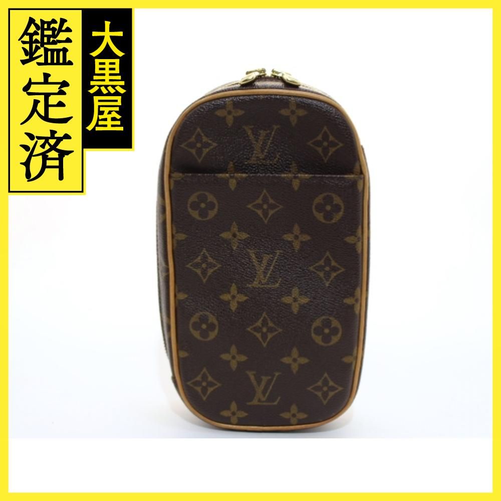 LOUIS VUITTON　ルイヴィトン　バッグ　ポシェット・ガンジュ　モノグラム　M51870　2148103641831　【200】