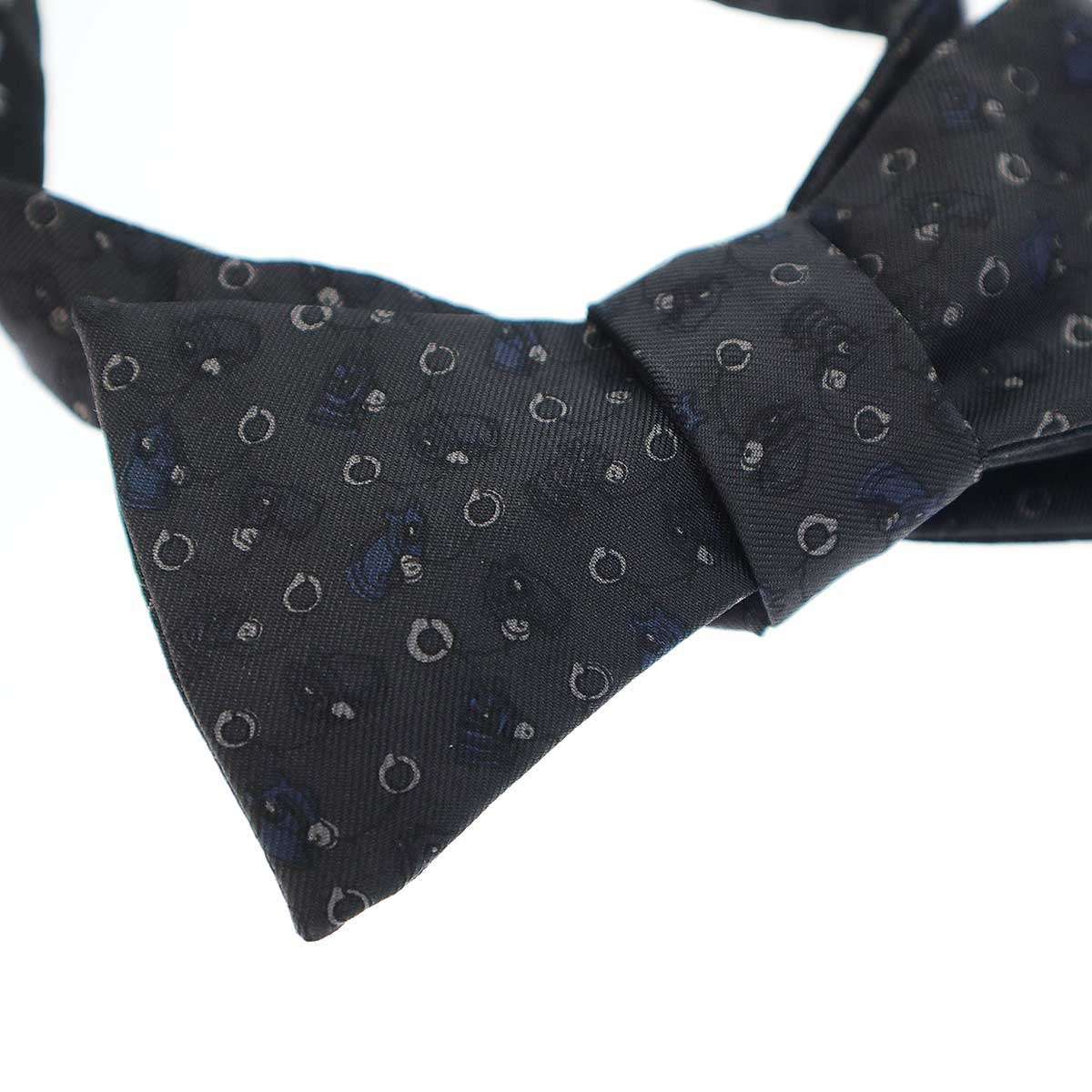 蝶ネクタイ チャコールグレー