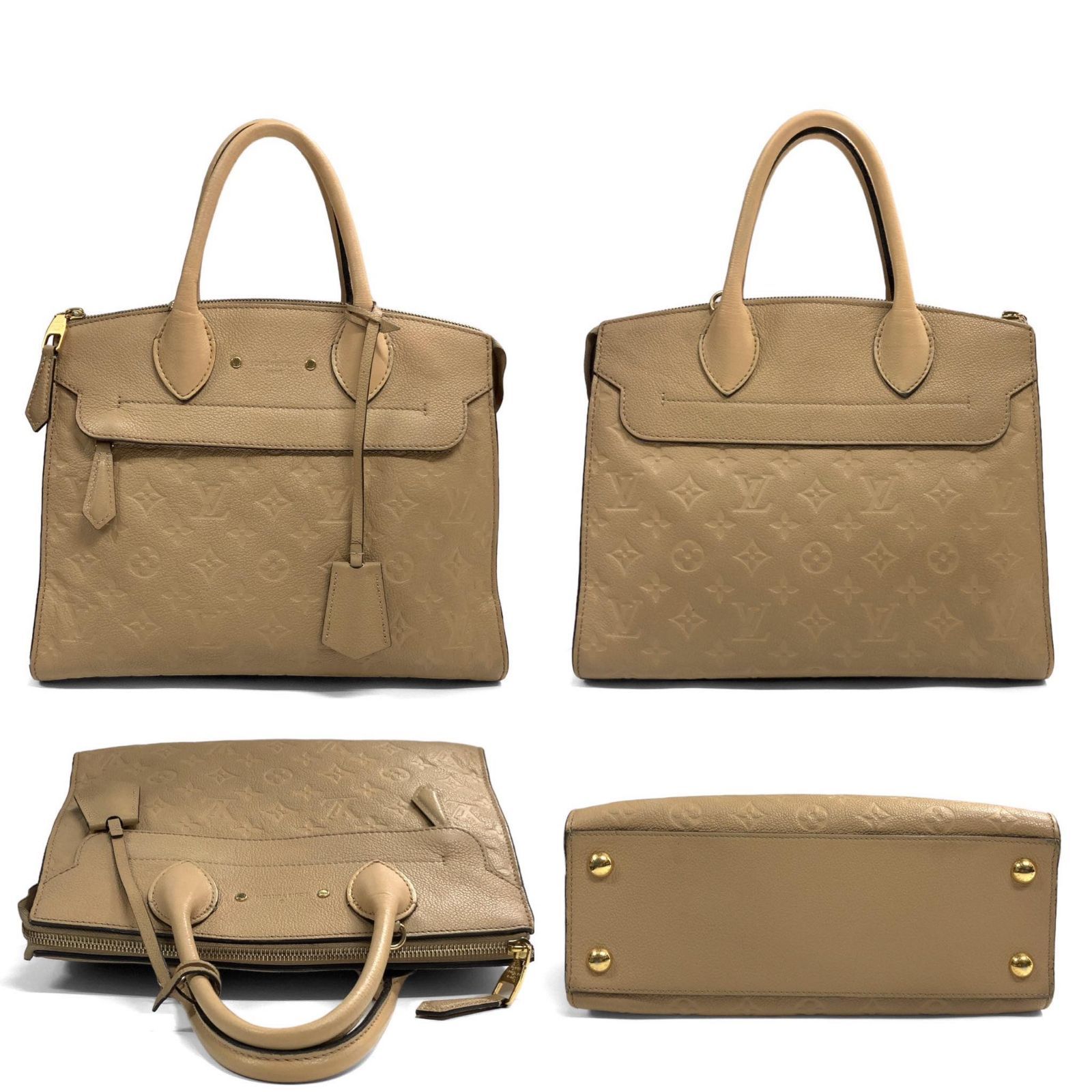 中古品】16年製 LOUIS VUITTON ルイヴィトン M41750 ポンヌフMM 
