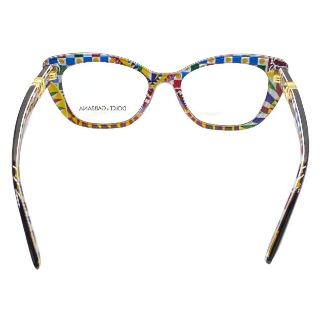 ドルチェ&ガッバーナ ドルガバ D&G DG3398 3217 52□18 145 眼鏡