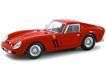 【中古】(未使用･未開封品)HotWheels 1:18 フェラーリ　250GTO　赤MATTEL