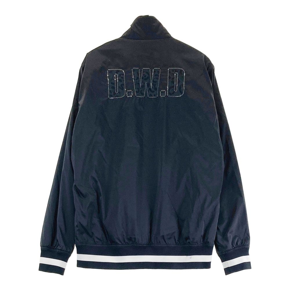 サイズ 3 DANCE WITH DRAGON ダンスウィズドラゴン ネックボア 中綿 ジップジャケット ブラック系 240101472341 ゴルフウェア メンズ ストスト